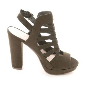 Bar III Narisa suede peep toe